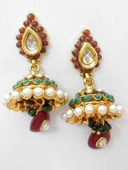 Polki Earrings